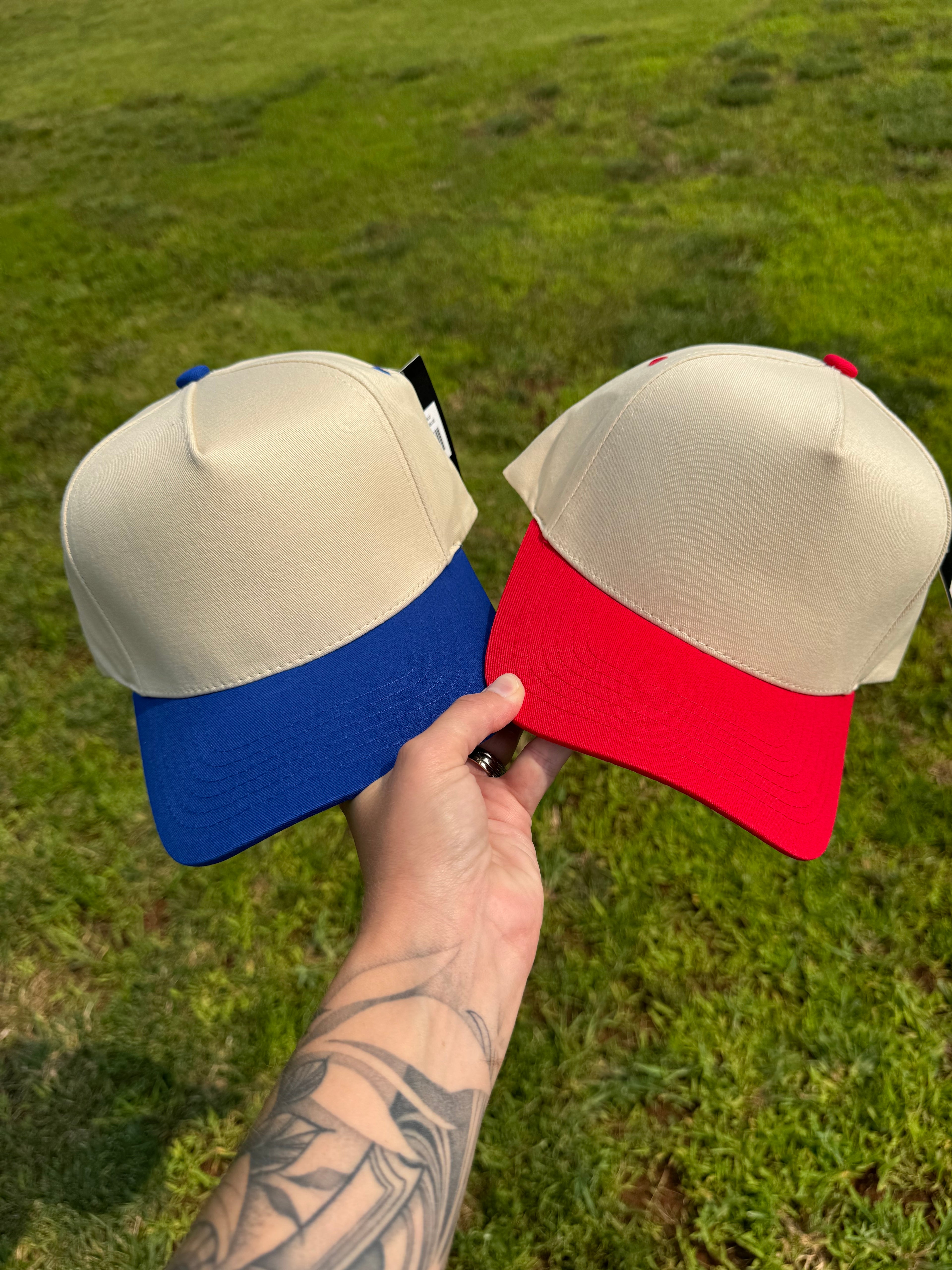 Blank hat for customization