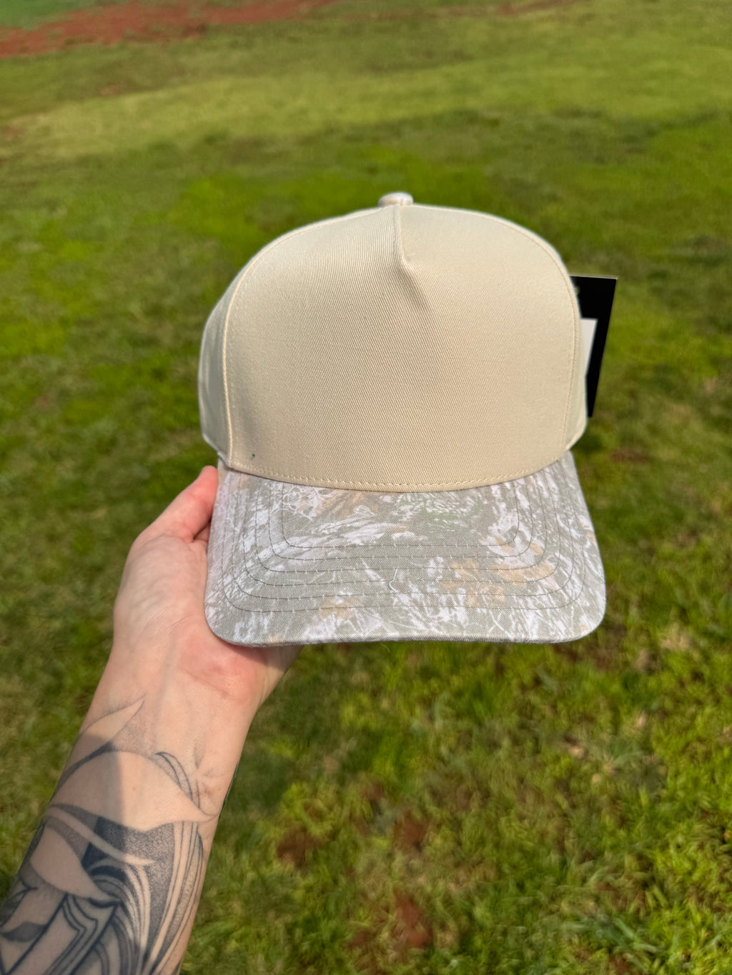 Blank hat for customization