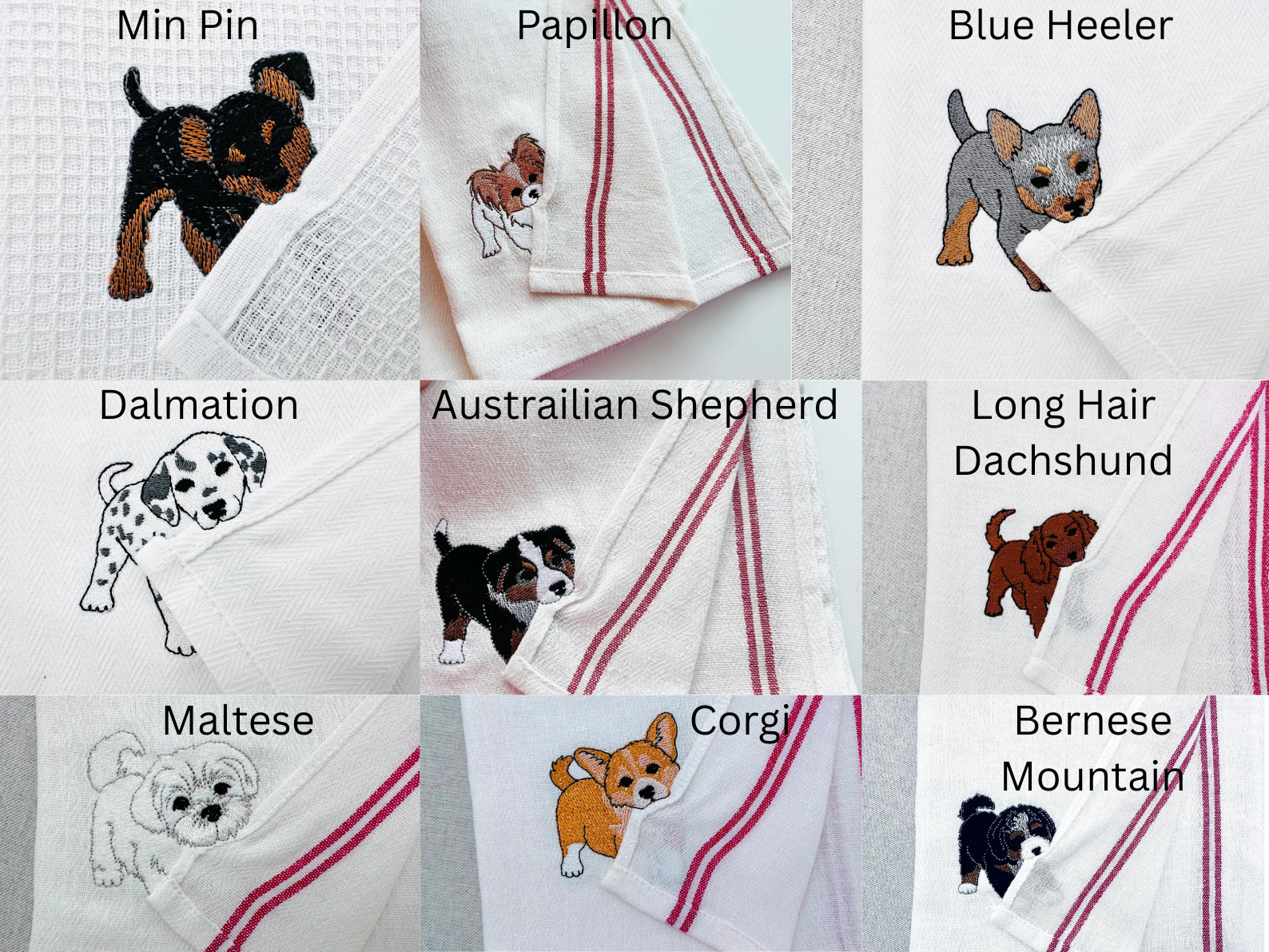 Naughty Puppy Kitchen Towel