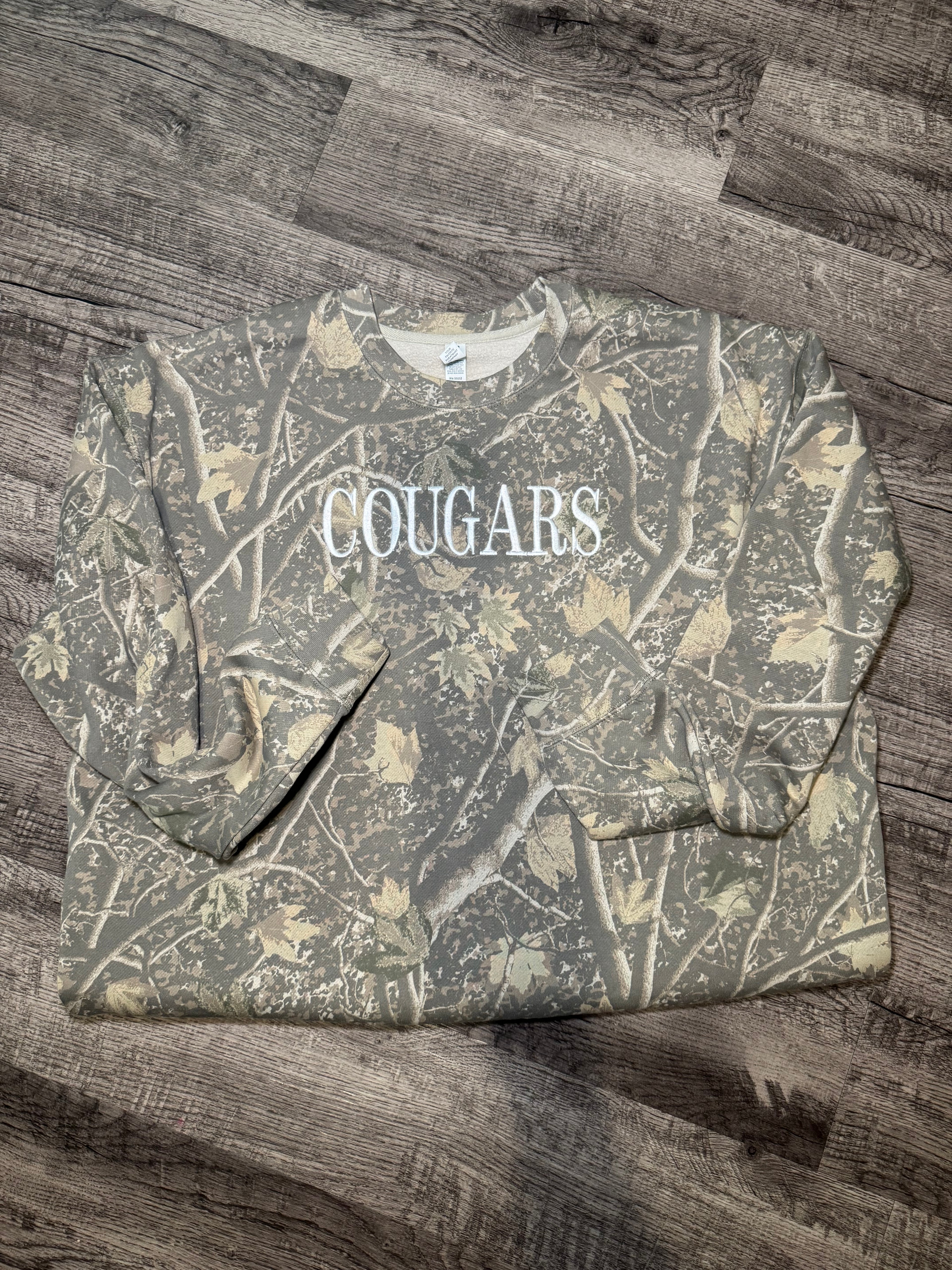 Camo Mascot Sweatshirt