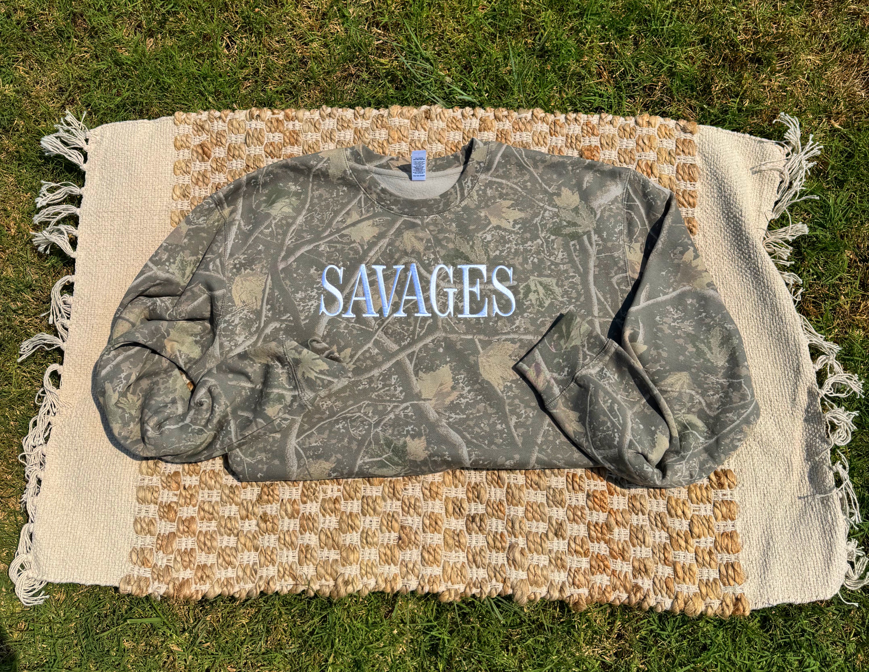 Camo Mascot Sweatshirt