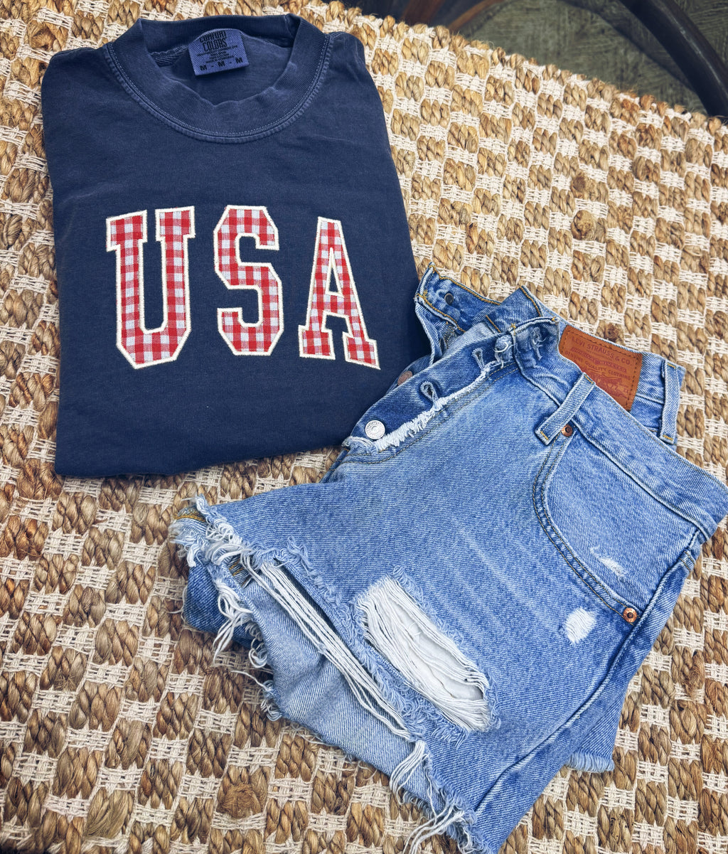 USA Applique Tee