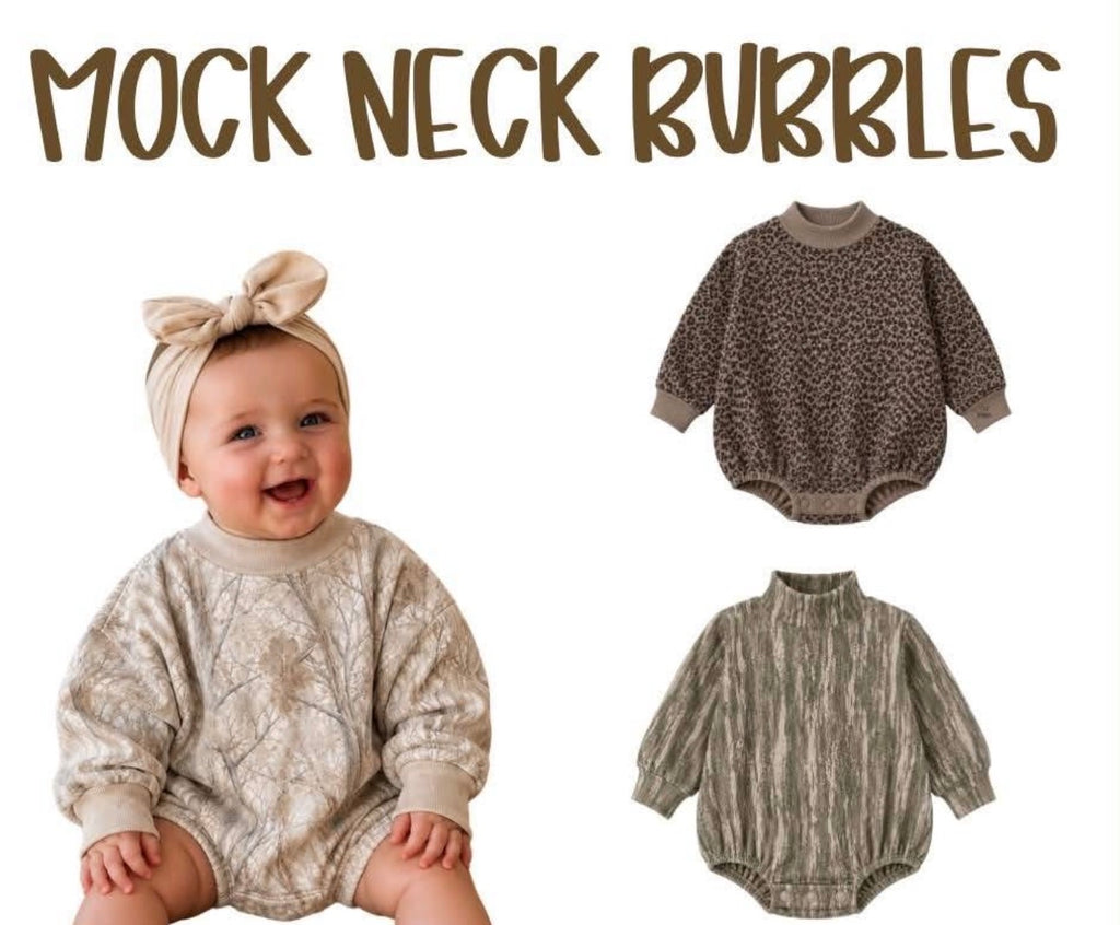 **PRE ORDER** Mockneck Bubble