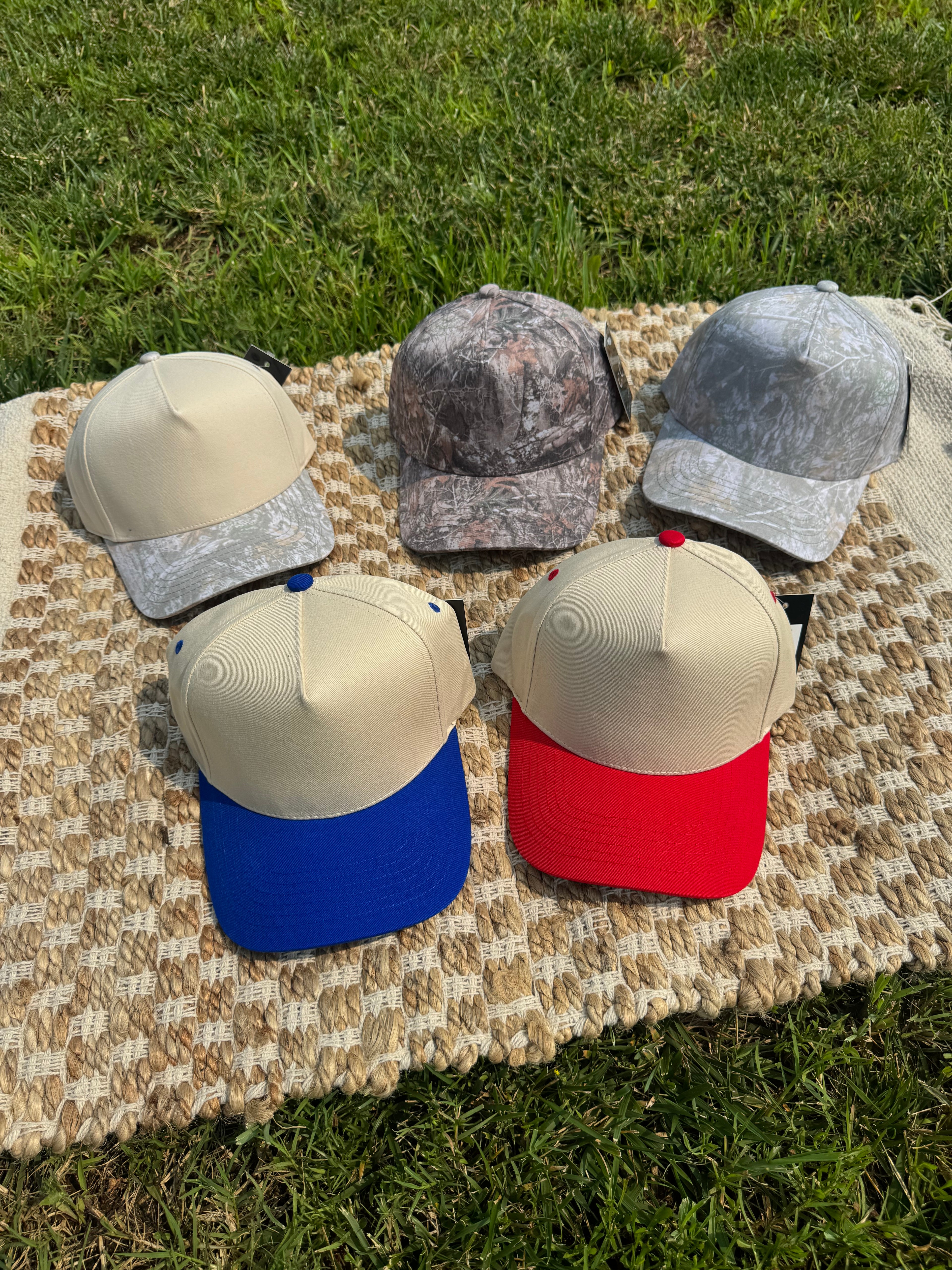 Blank hat for customization