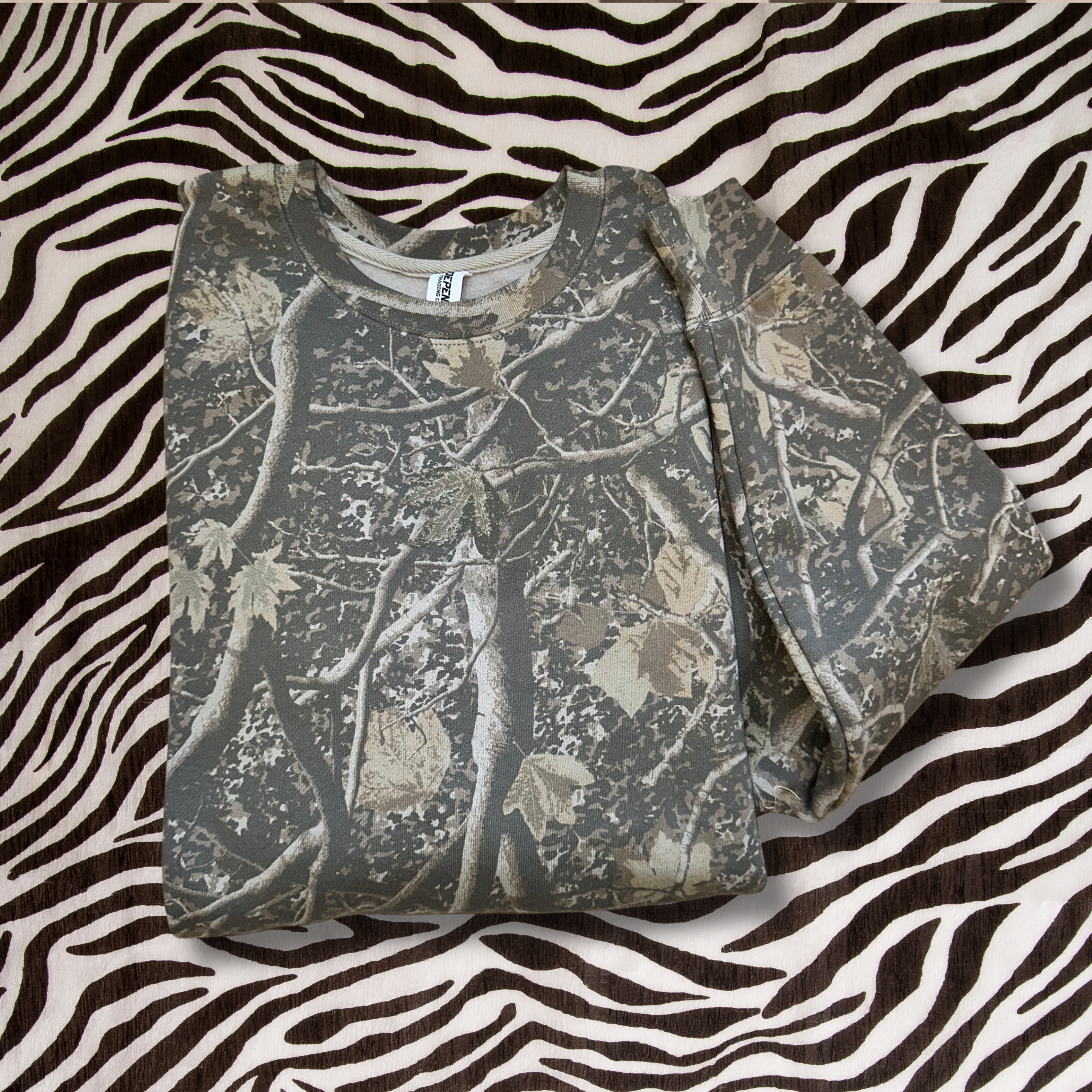 Blank Camo Sweatshirt For Customization