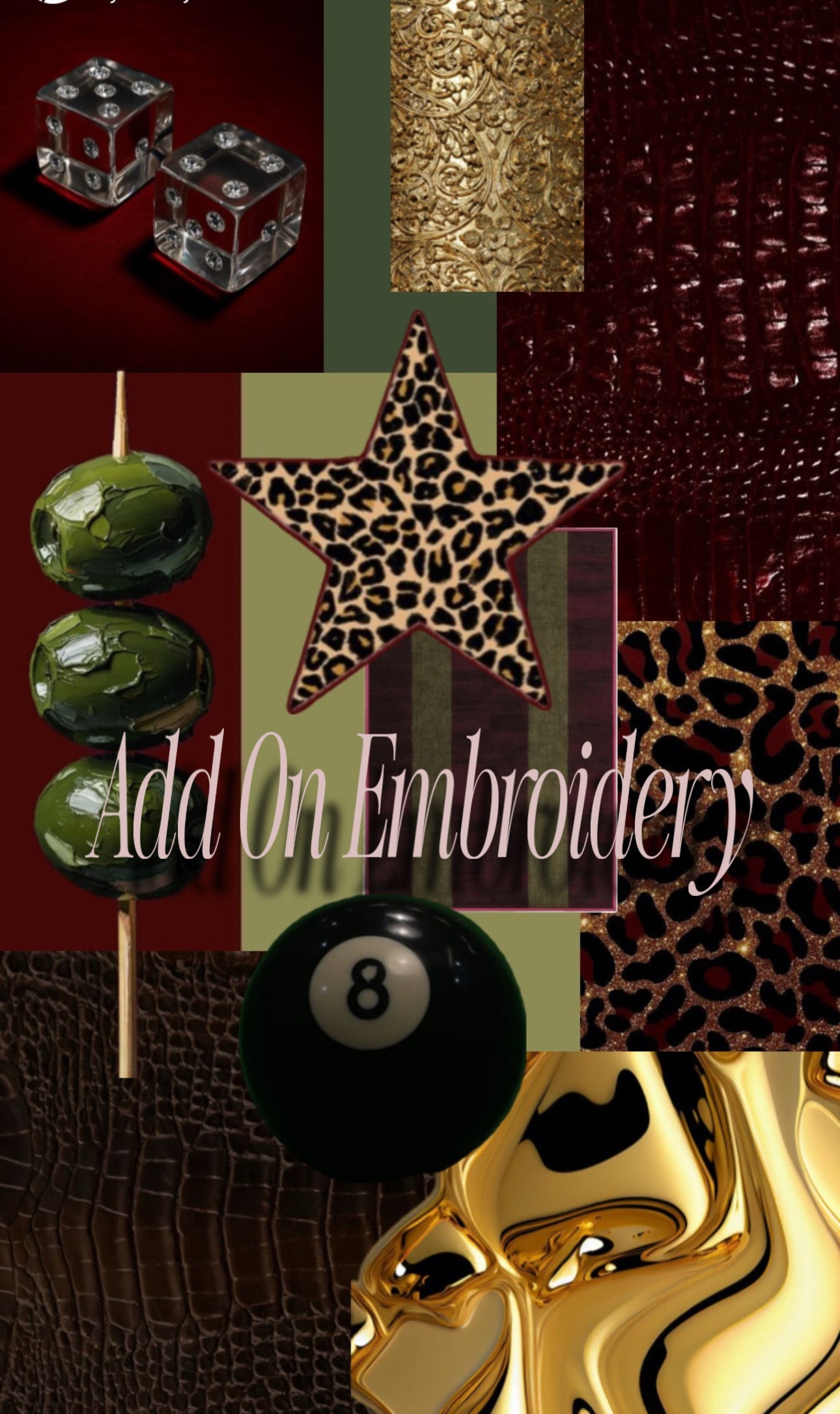 Embroidery Add On