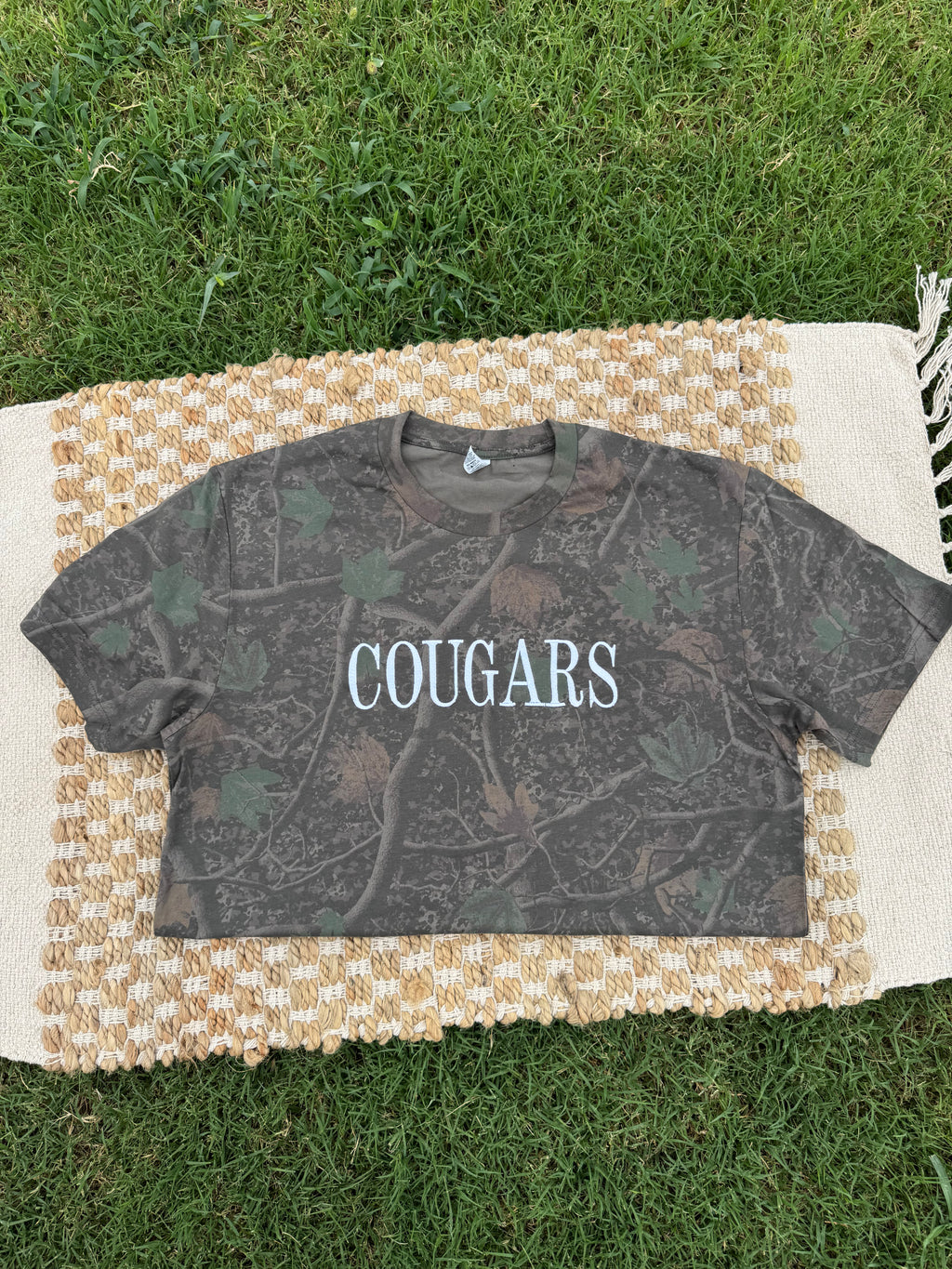 Camo Mascot Tee Shirt