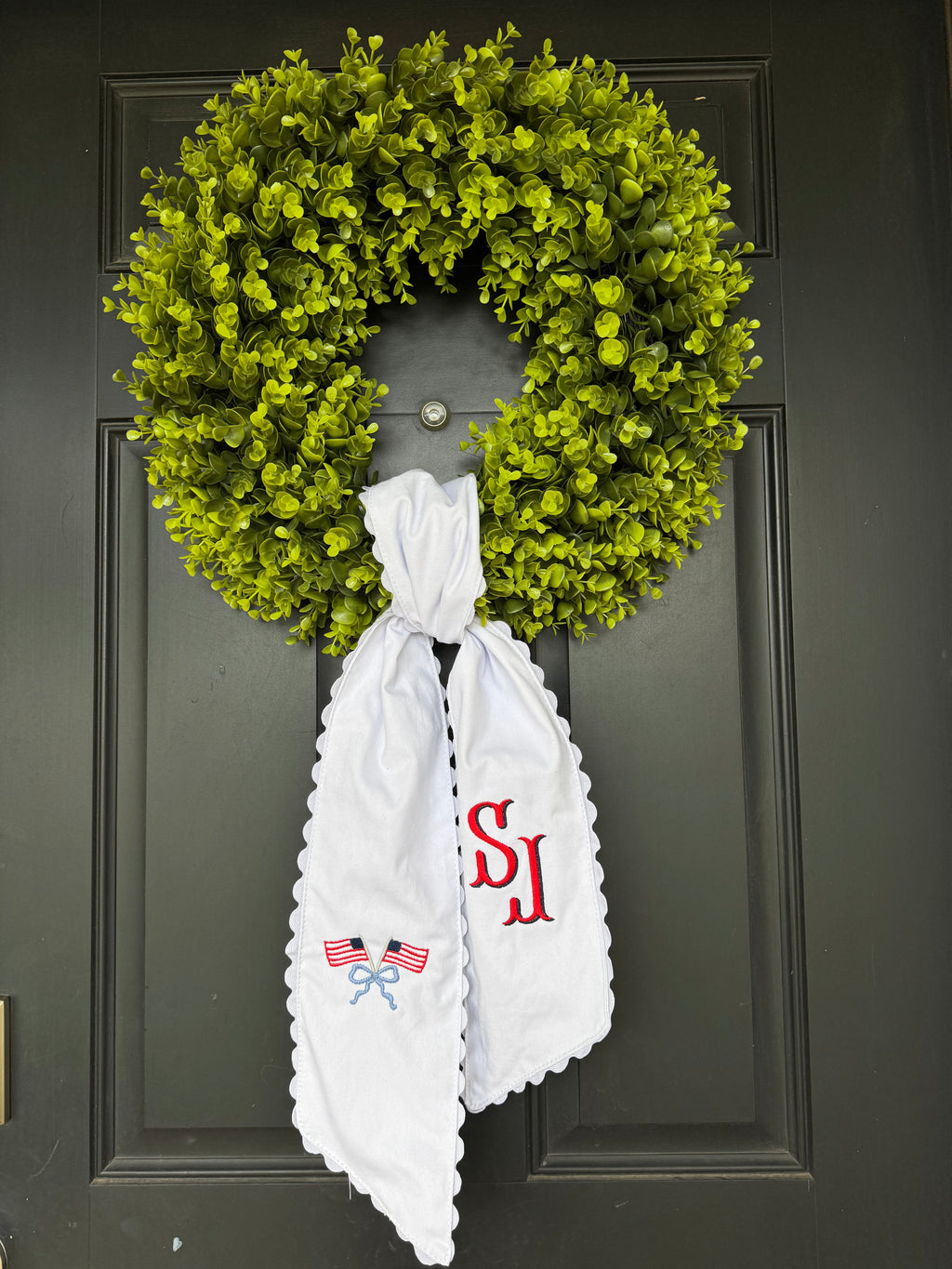 Americana Wreath Sash