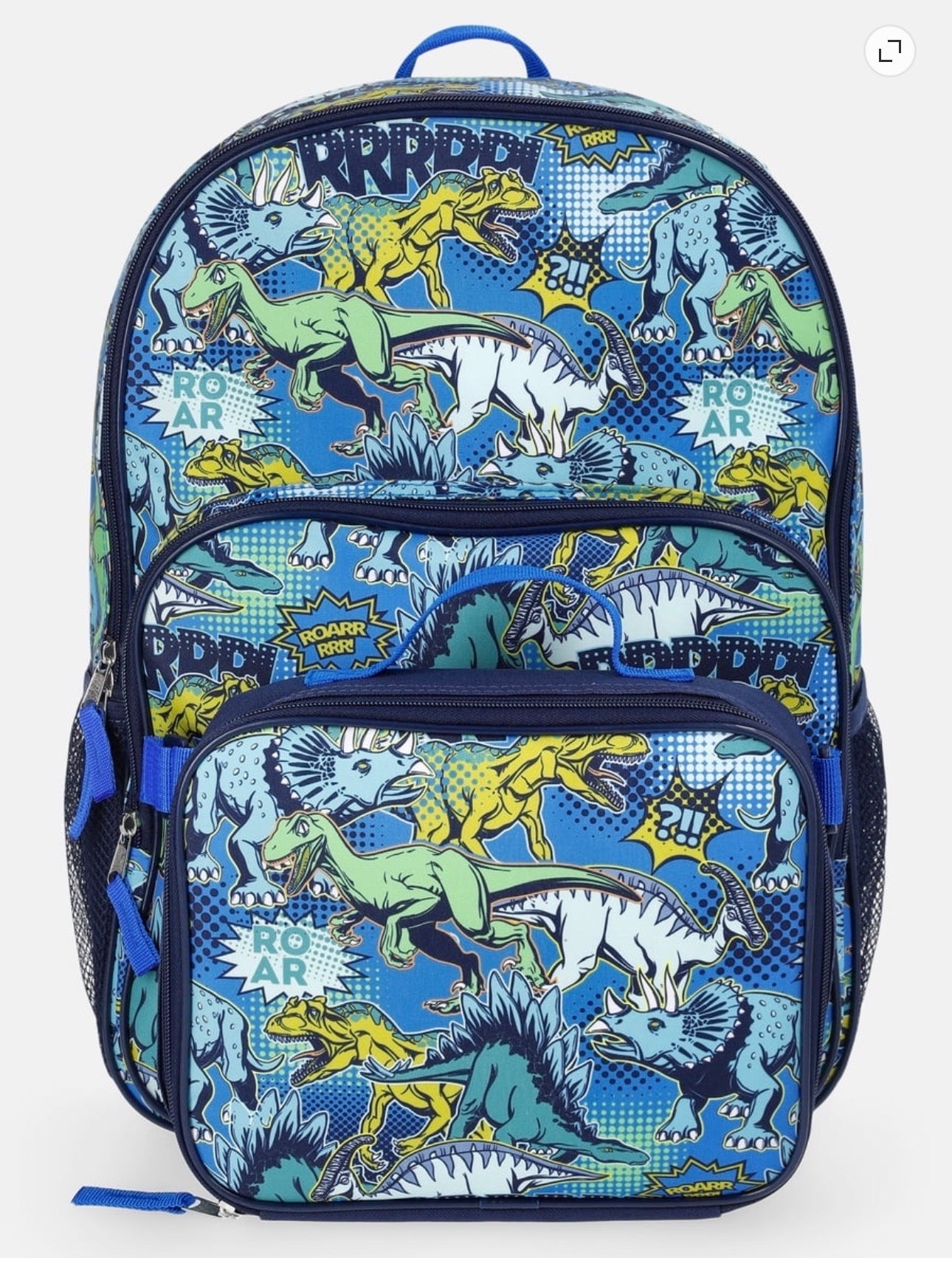 Embroidered Backpack/Lunch Bag Set