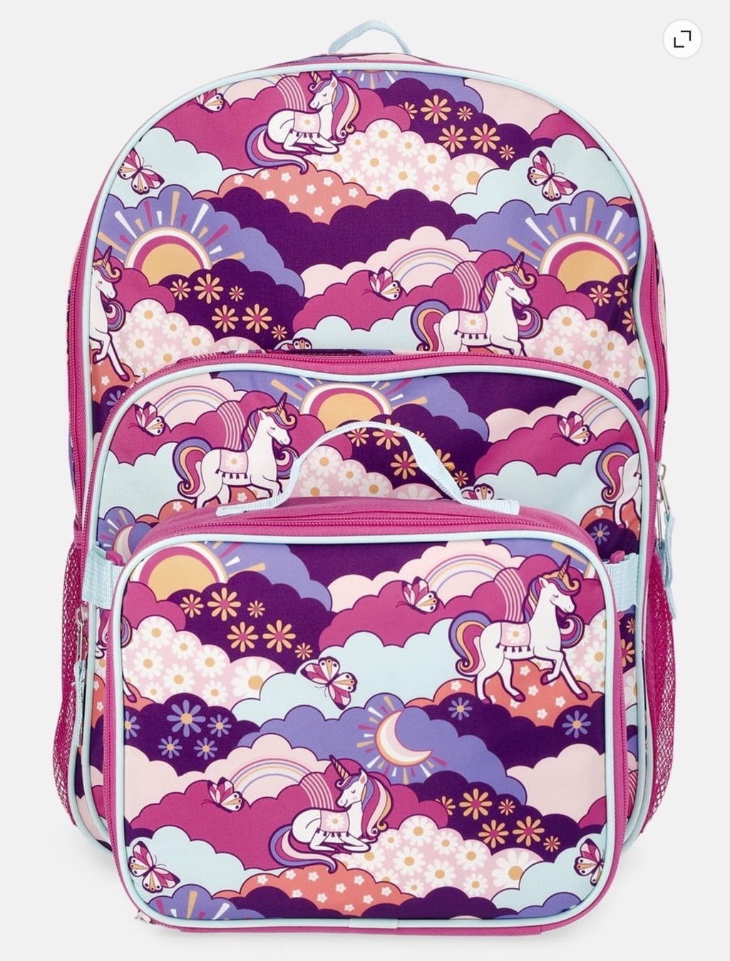 Embroidered Backpack/Lunch Bag Set
