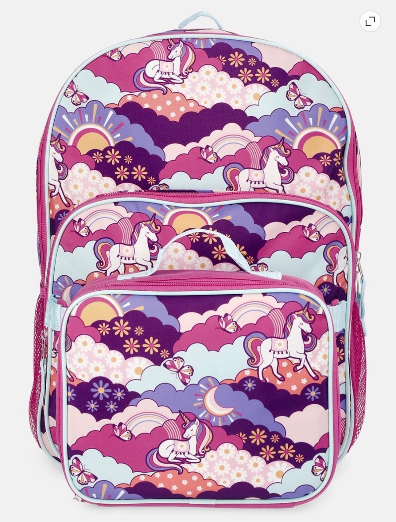 Embroidered Backpack/Lunch Bag Set