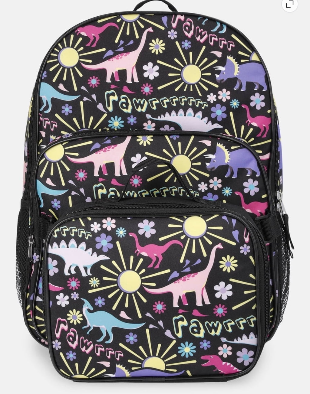 Embroidered Backpack/Lunch Bag Set